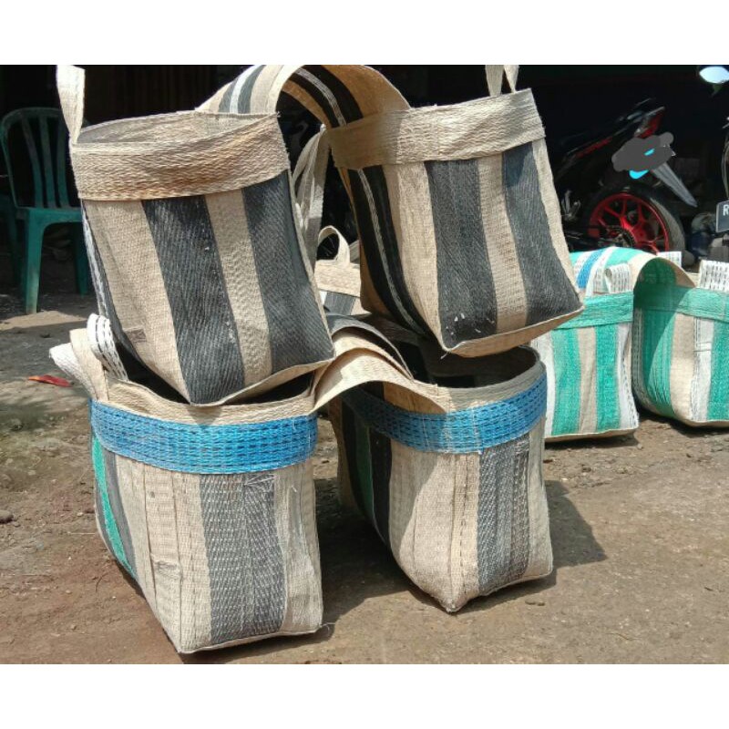 Tas Bronjong Motor Bahan Tebal/Tas ronjot obrok kurir