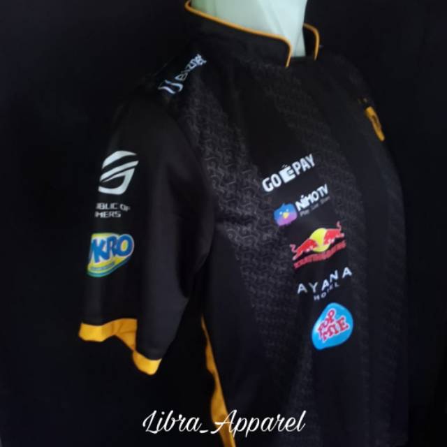 BAJU KAOS JERSEY GAMING_ ESPORT BEBAS CUSTOM DISAIN RRQ GAME FF PUBG MOBILE LEGENDS