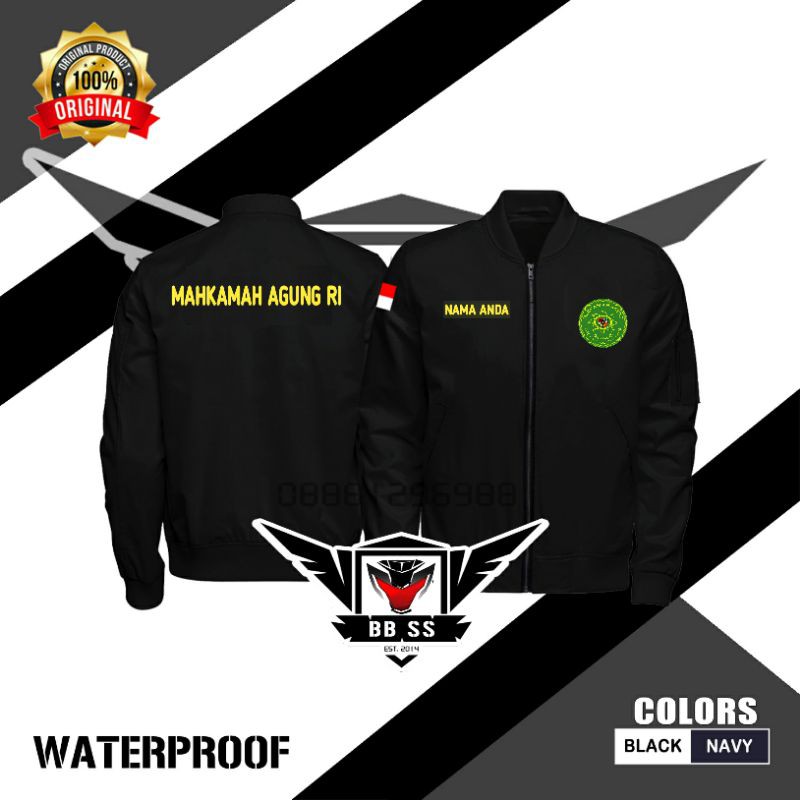 JAKET BOMBER MAHKAMAH AGUNG REPUBLIK INDONESIA