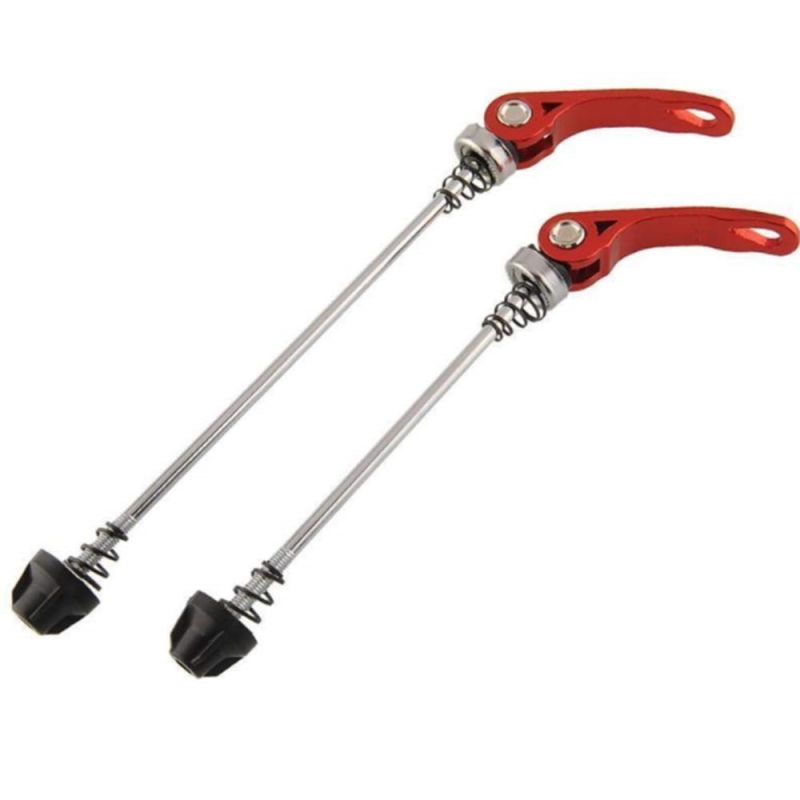 Sepasang Quick Release Sepeda Hub Skewer Qr Skewer Baut As Roda Sepeda-185/145mm