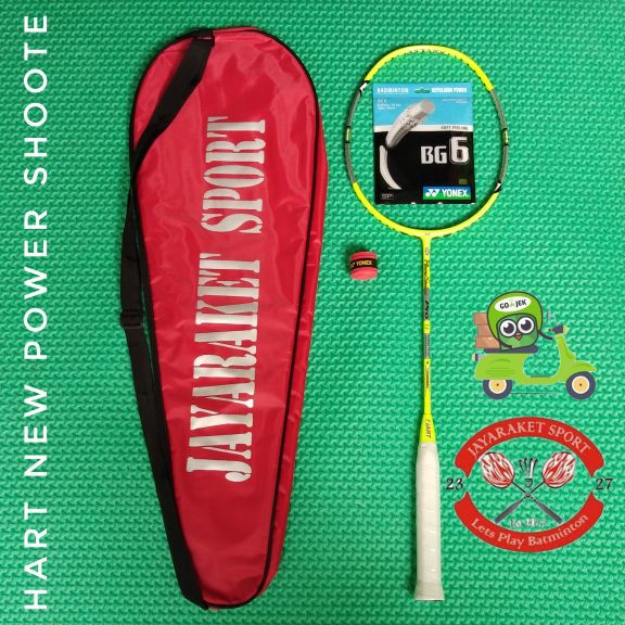 Promo RAKET BADMINTON HART POWERSHOOT NEW ORIGINAL JAPAN Diskon