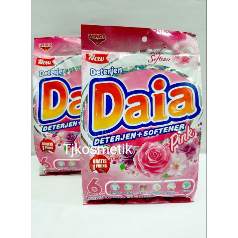 Daia Powder Deterjen 850g(Berhadiah Piring Kaca)