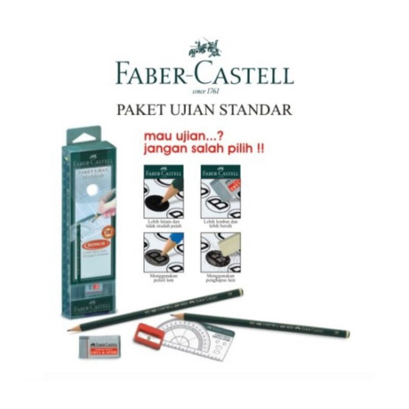 

Paket Ujian Standar Faber Castell