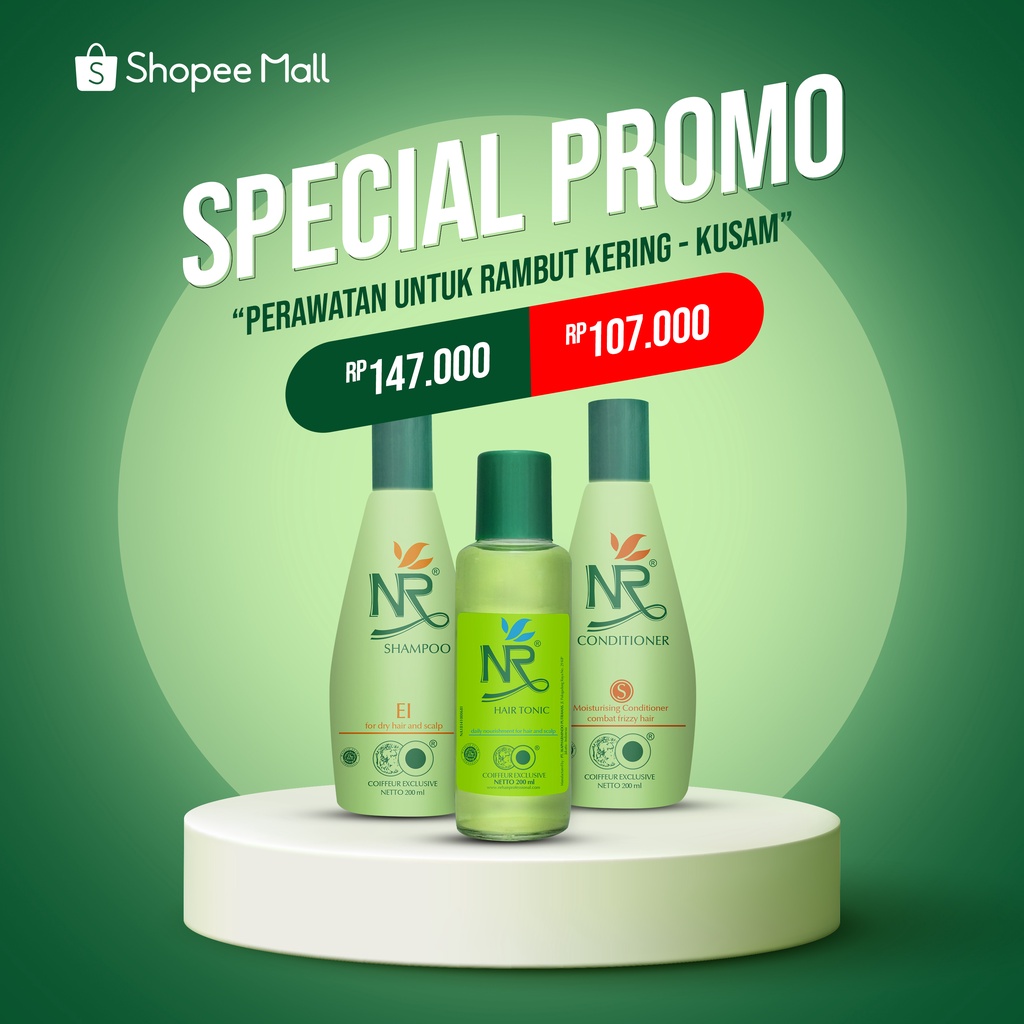 Jual Special Paket - NR Perawatan Rambut Kering & Kusam ( 1. NR EI ...