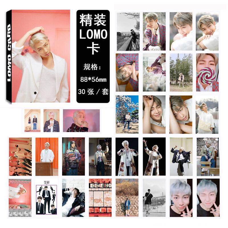 [BS] BISA COD KPOP BTS BT21 30pcs Lomo Card Photo Card Kartu Foto - KP215