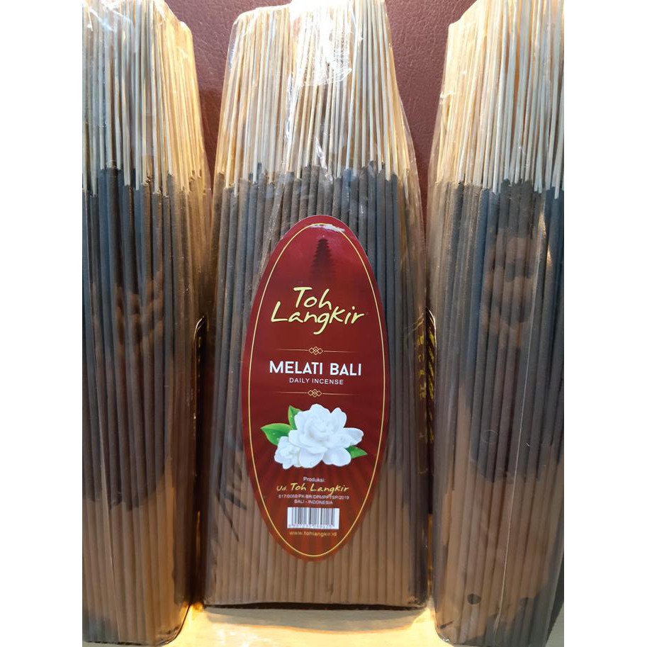 Produk Unggulan] Hio / Dupa / Incense Herbal Toh Langkir Aroma Melati Bali