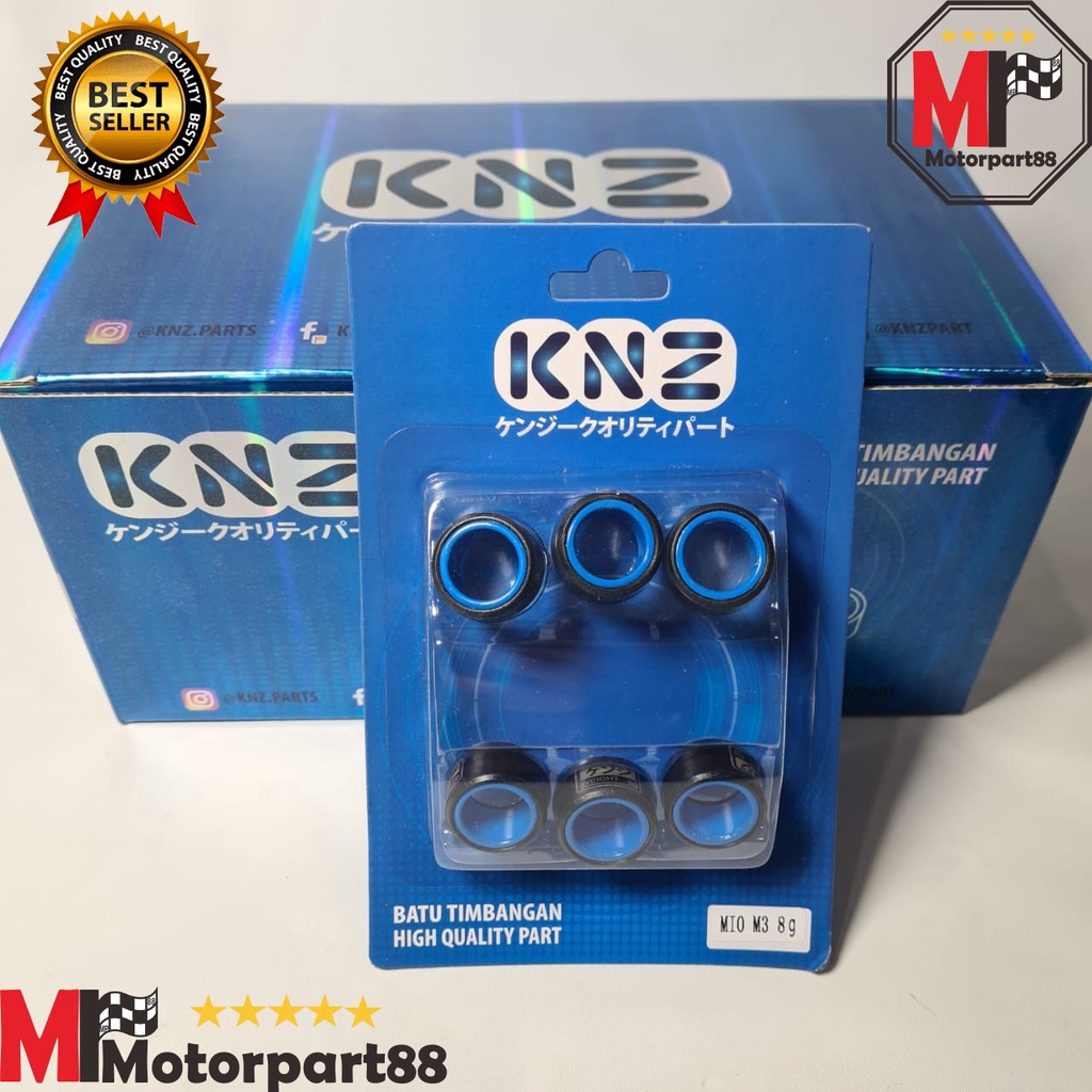 ROLLER ROLER KNZ RACING MIO M3 GT NMAX FREEGO 2BL XEON 8 9 10 11 12 gr XRIDE 125 FINO FI 125 AEROX GT125