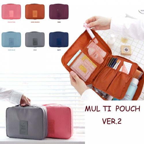 Tas Kosmetik Multipouch Travel Bag Serbaguna