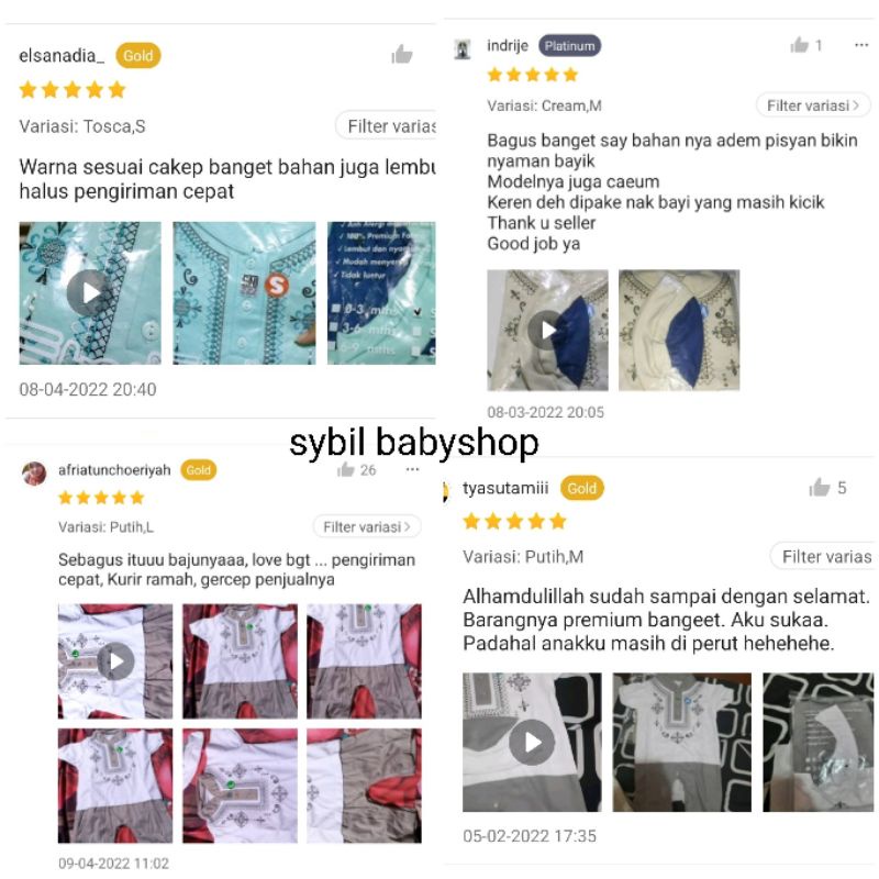 HOKIKU PAKAIAN MUSLIM / BAJU KOKO PREMIUM LEBARAN / AQIQAH BAYI LAKI-LAKI ROMPER BAYI