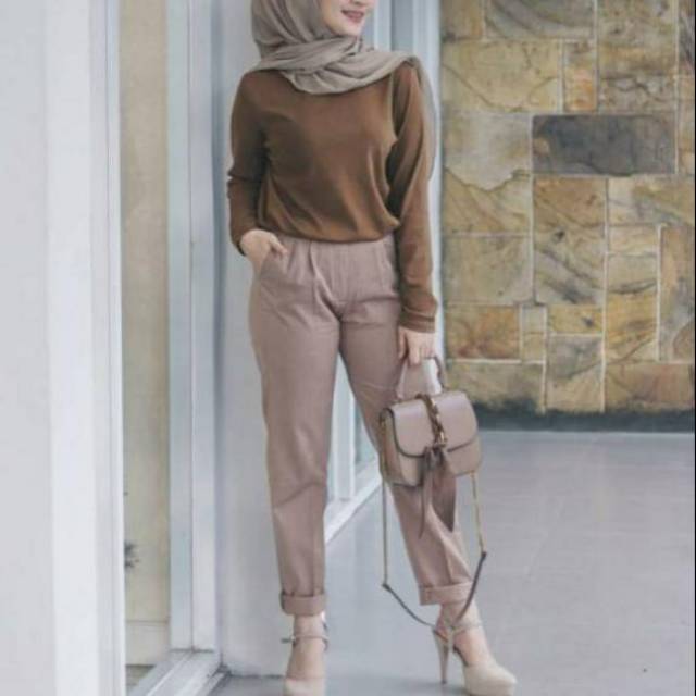 BAGGY PANTS//CELANA FORMAL WANITA-cocok ke kantor-santai-kuliah