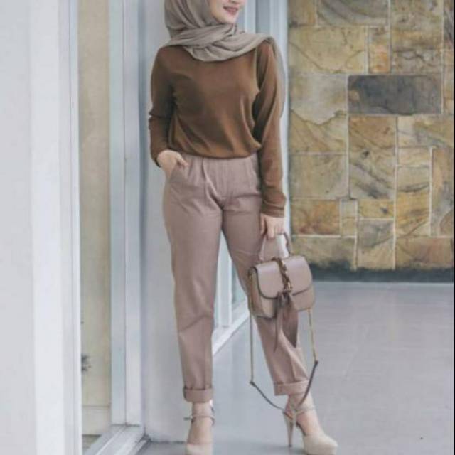 BAGGY PANTS//CELANA FORMAL WANITA-cocok ke kantor-santai-kuliah