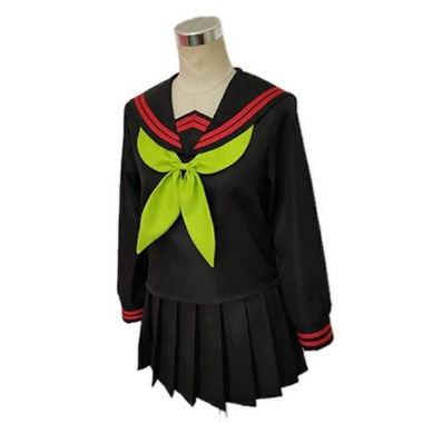 SEIFUKU NEZUKO KIMETSU NO YAIBA UNIFORM COSPLAY BAHAN OXFORD DRILL