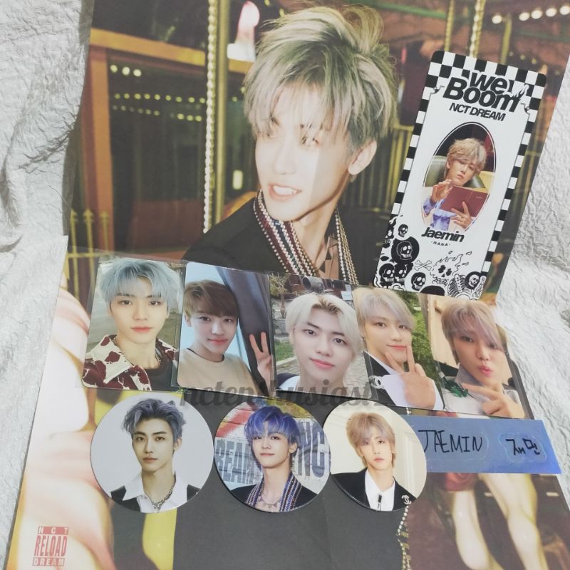JAEMIN CASHBEE PC PHOTOCARD EMPATHY DREAM ACEKIT WELKIT WE BOOM RELOAD RIDIN ROLLIN