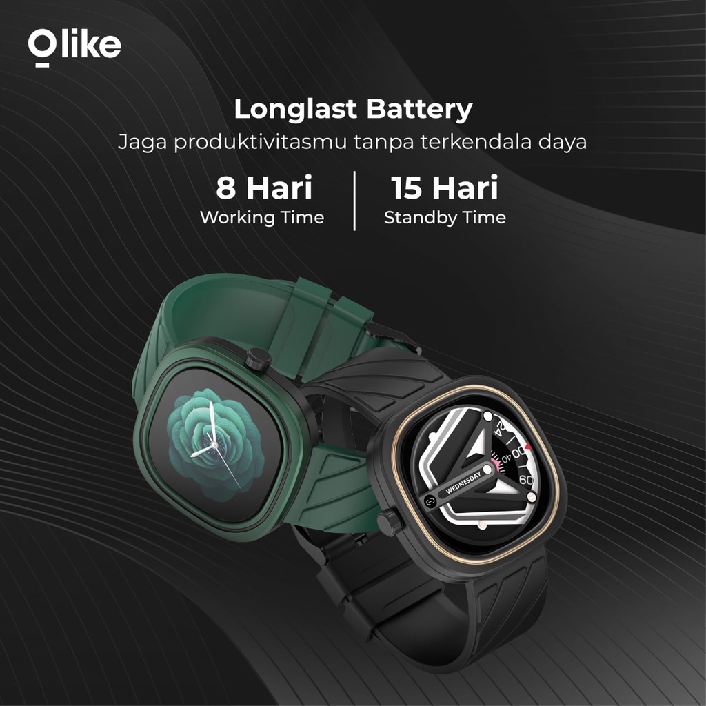 Olike OW-W5 Smartwatch ZETH W5 Blood Oxygen Monitor