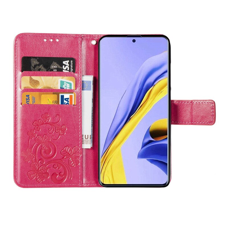 Casing Flipcase Samsung Galaxy A51 5g Bahan Kulit Pu Dengan Bumper