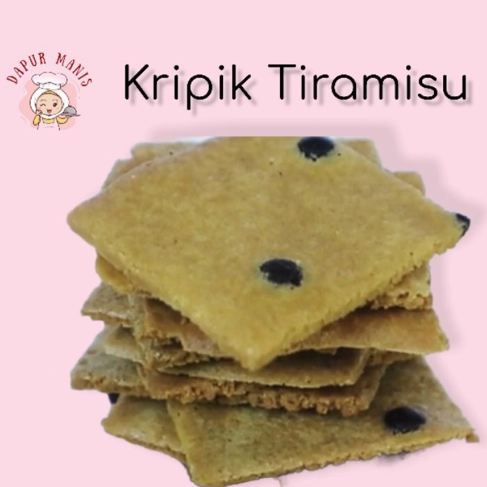 

BROWNIES KERING TIRAMISU 50Gr BROKER TIRAMISU KRIPIK BROWNIES