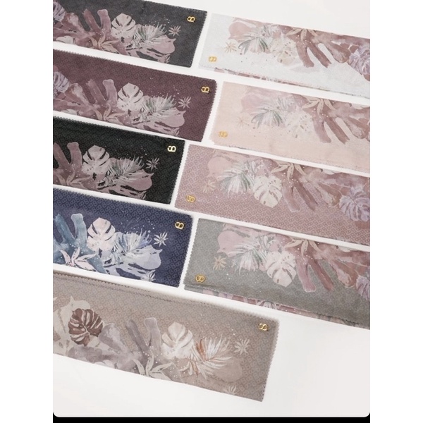 Tropicale extended buttonscarves