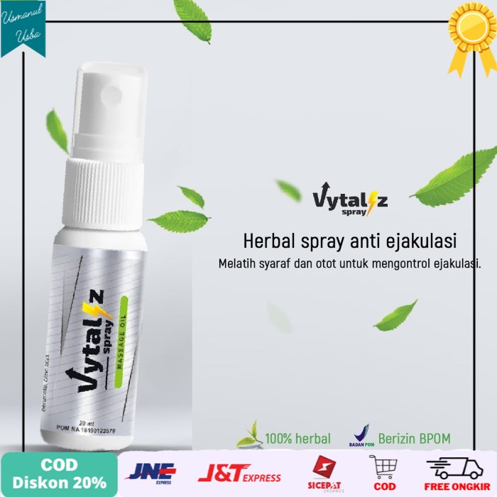

◾COD◾ Vytaliz Spray obat kuat herbal