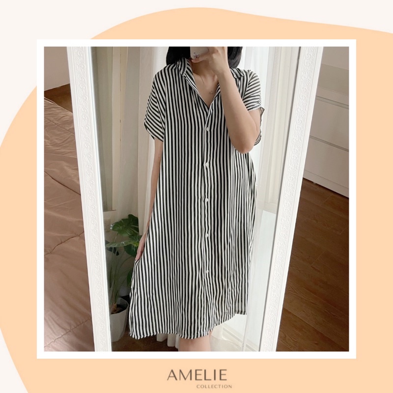 OVERSIZED RAYON DRESS - dress rayon