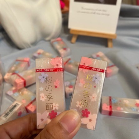 

PENGHAPUS JOYKO MOTIF BUNGA CHERRY BLOSSOM SUPER CUTE IMUT