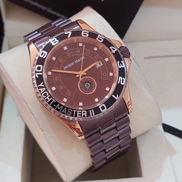 JACQUE MARTIN JM 3176 MEBNRBO JAM TANGAN ORIGINAL ORI BERGARANSI