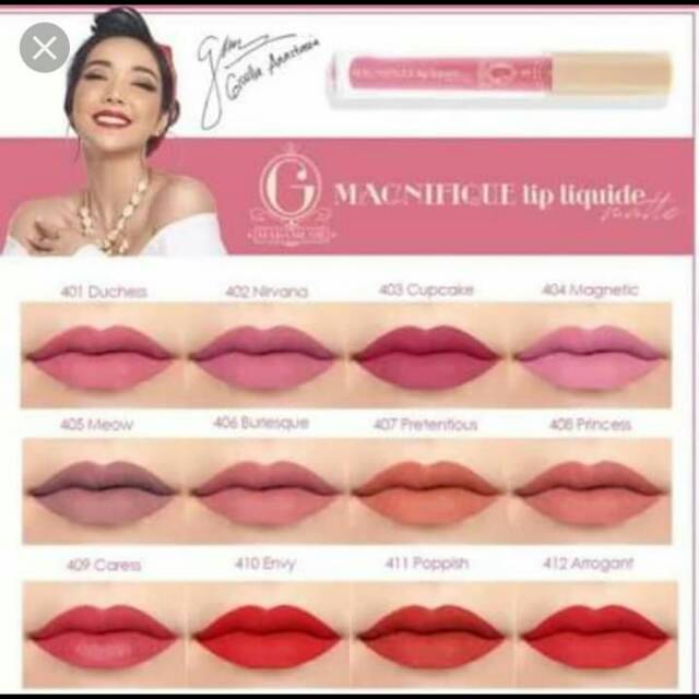 MADAM GIE Lip Liquide Matte Lip Cream 4gr