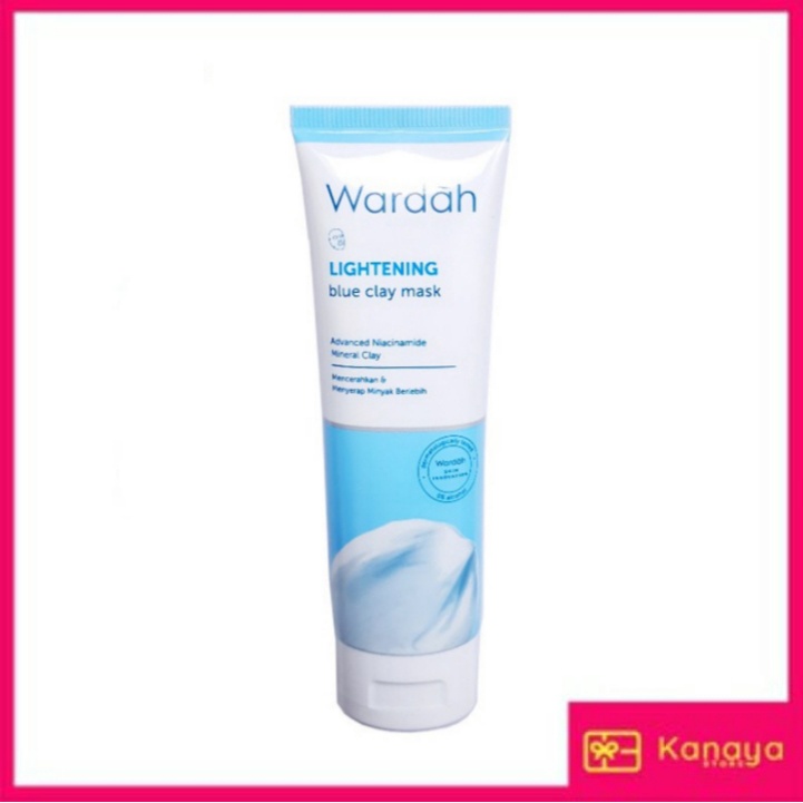 (BISA COD) Wardah Lightening Facial Mask - Masker  Wardah