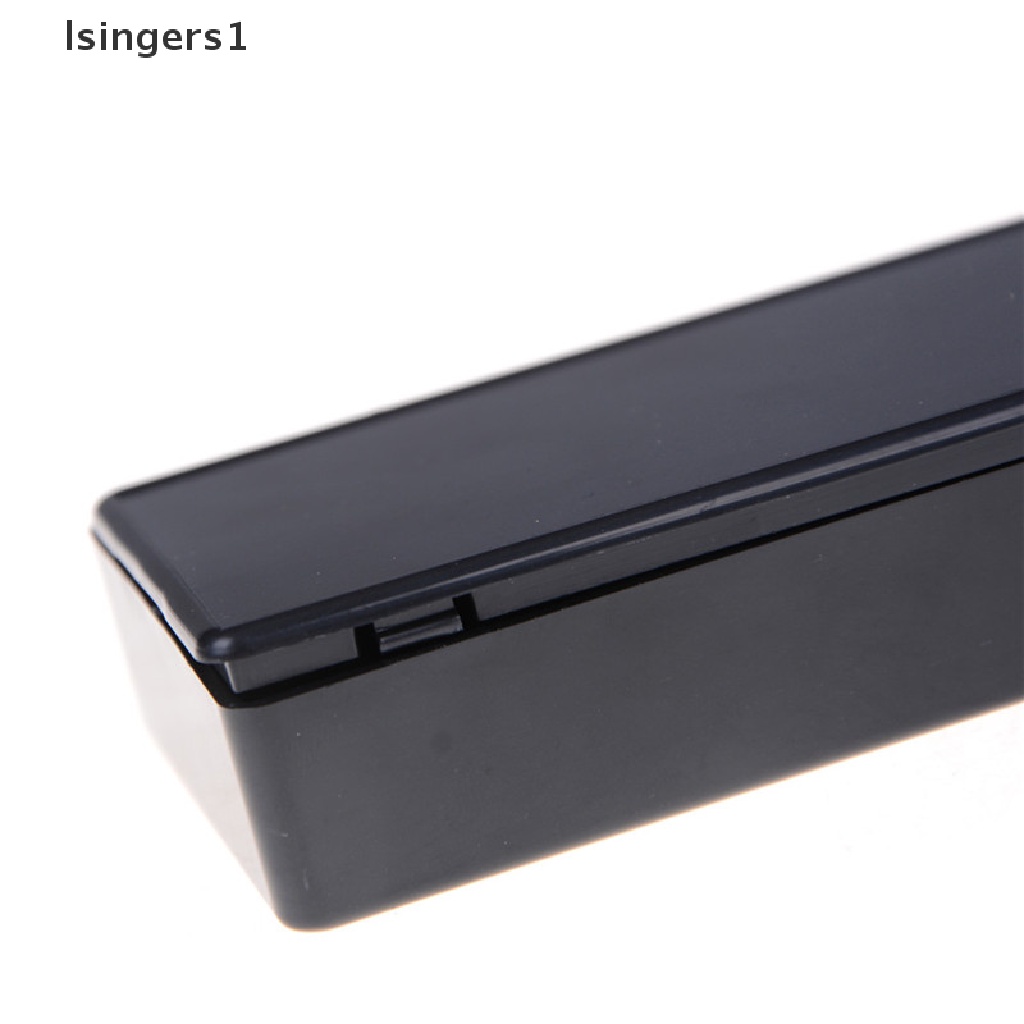 (lsingers1) Kotak Case Proyek Elektronik Bahan Plastik Warna Hitam Ukuran 85x50 X 21mm