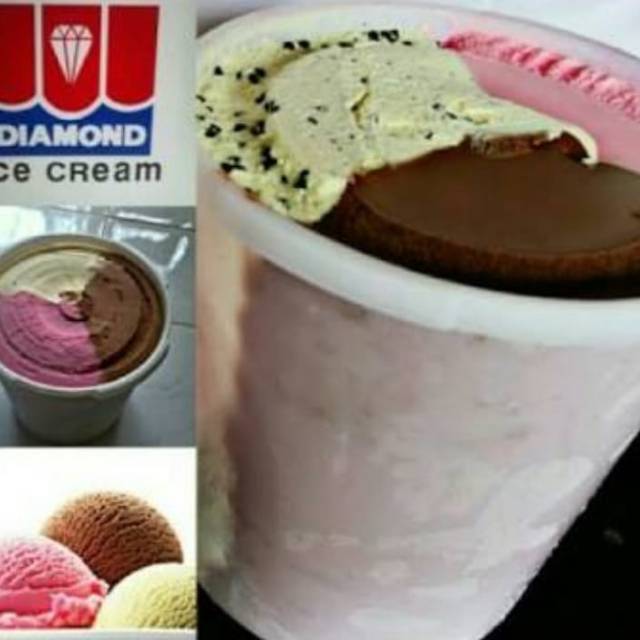

Ice cream diamond