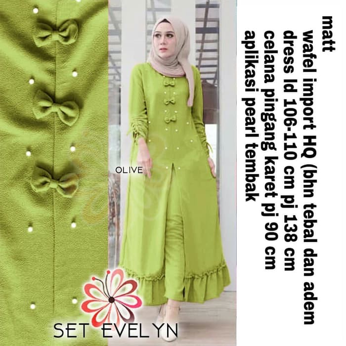 GAMIS NIBRAS BASIC NBC 1 HITAM BAHAN TOYOBO POLOS CANTIK ADEM BUSUI FRIENDLY MURAH STYLE CASUAL i.55