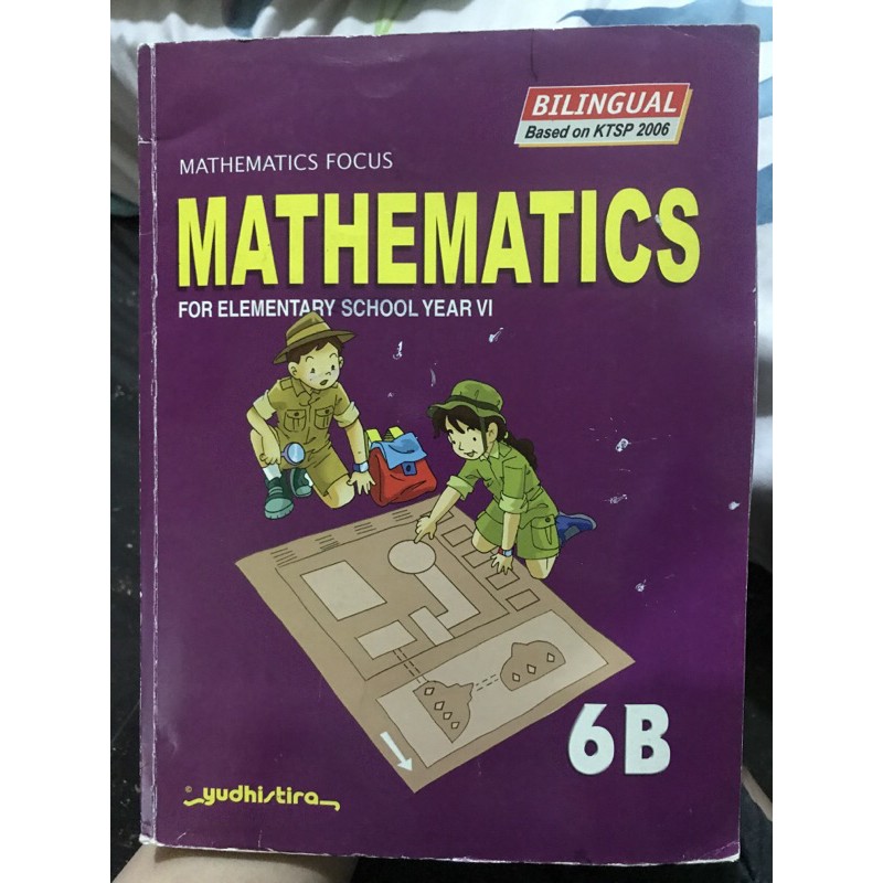  buku pelajaran  matematika sd bilingual kelas 6 ktsp 