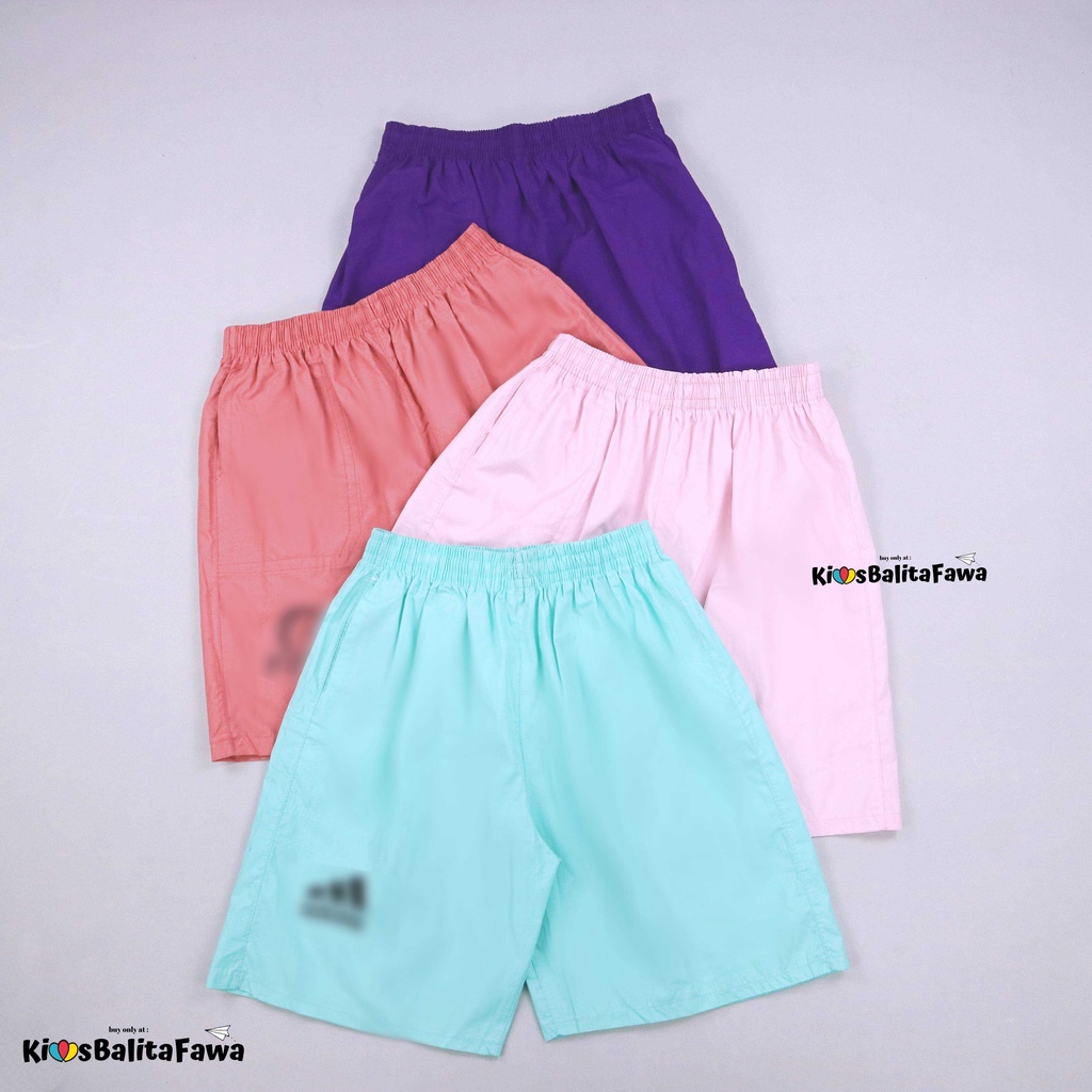 (KODE AP) Celana Pendek Wanita Dewasa Polos Fit to L / Training Santai Olahraga Boxer Pria Sport Laki