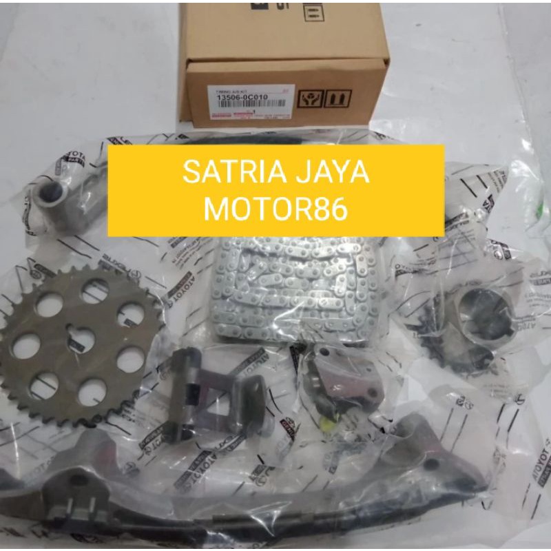 Jual TIMING CHAIN RANTAI KETENG SET TOYOTA INNOVA HILUX 1KD ORIGINAL