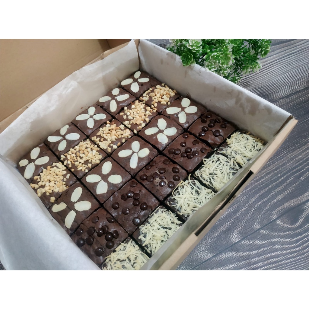 

Brownies fudgy / Brownis sekat