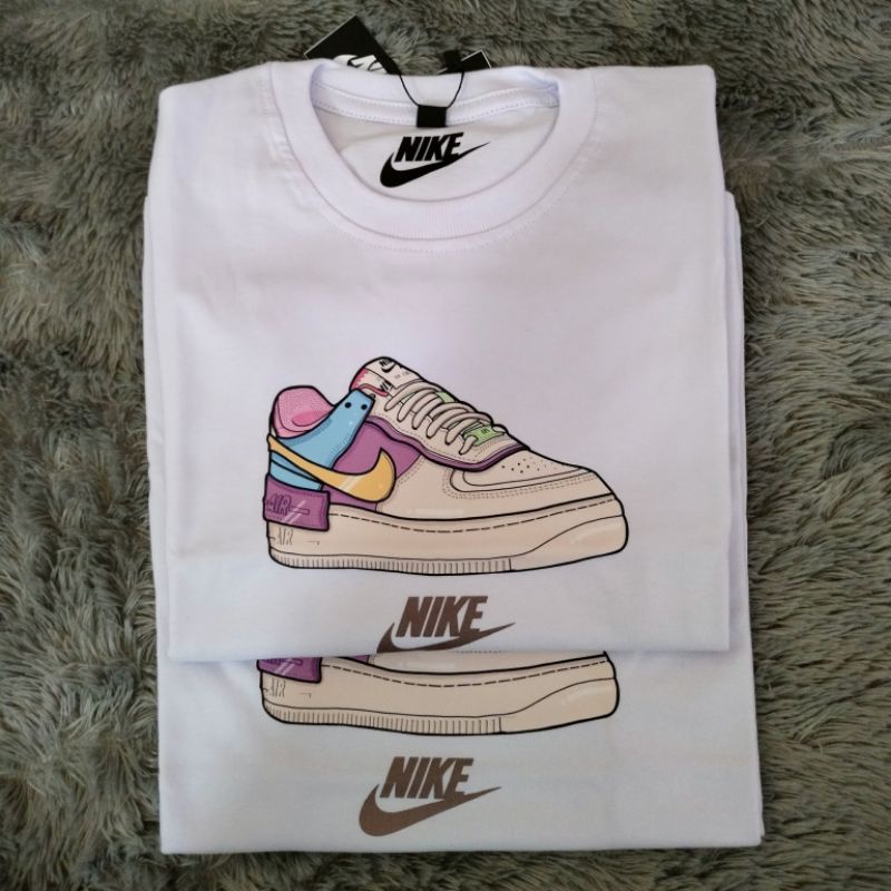 KAOS NIKE ANAK PEREMPUAN AIR FORCE SHADOW ATASAN ANAK PEREMPUAN KAOS ANAK CEWEK