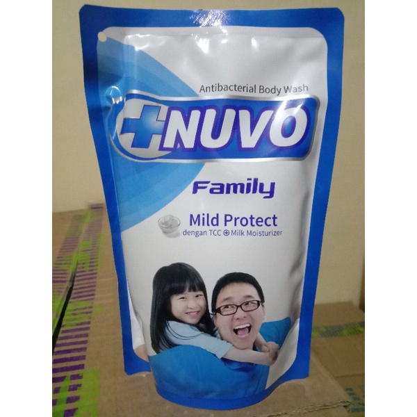 NUVO FAMILY Sabun Mandi Cair Mild Protect 400Ml