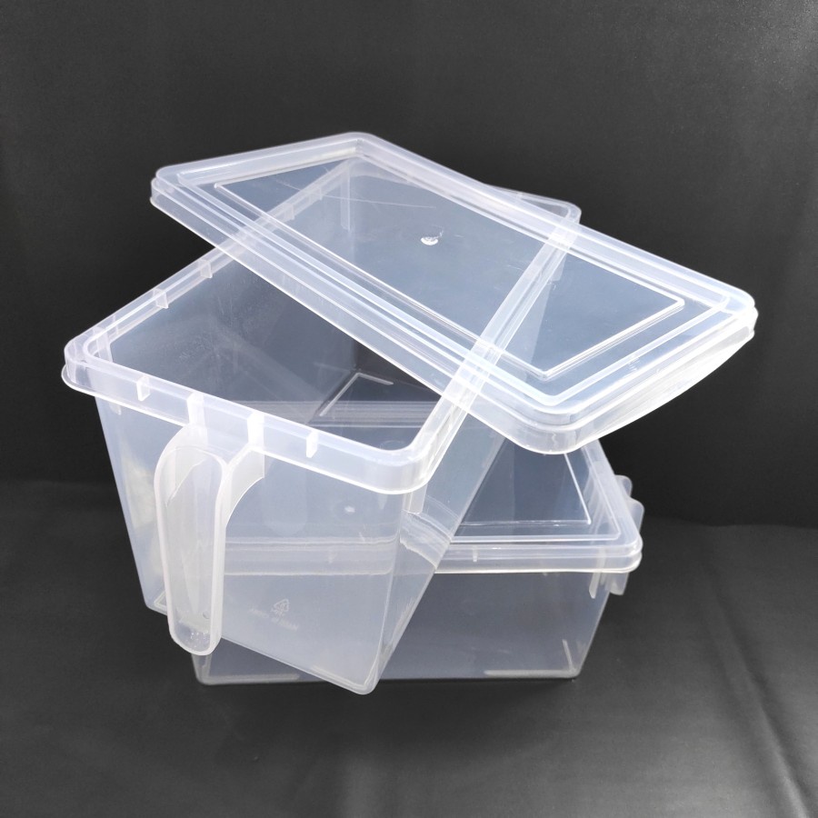 Kotak Kontainer Penyimpanan Makanan Kulkas Kitchen Storage Box Food