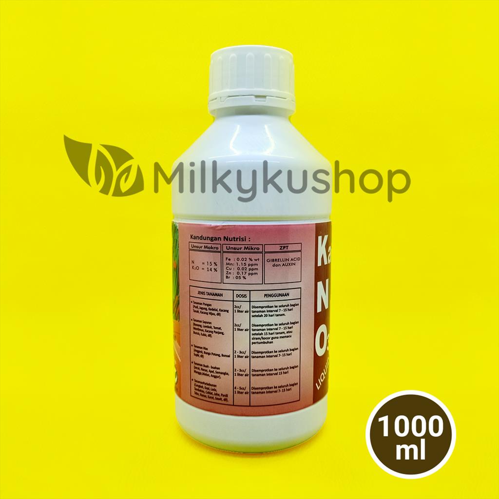 PUPUK CAIR KaNO3 LIQUID  VEGETATIF DAUN 1000 ML KALIUM NITRATE