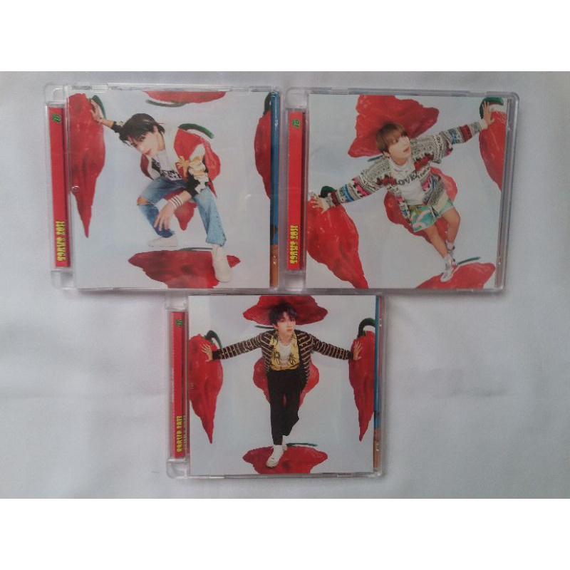 JEWEL CASE HOT SAUCE NCT DREAM JENO / JISUNG / HAECHAN
