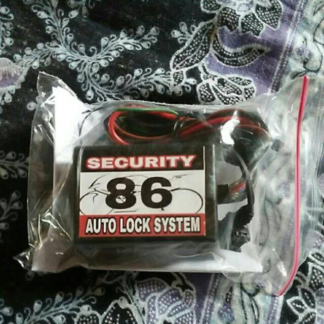 Pengaman Motor Sensor Sentuh Anti Maling timer alarm klakson  Kunci Rahasia-4