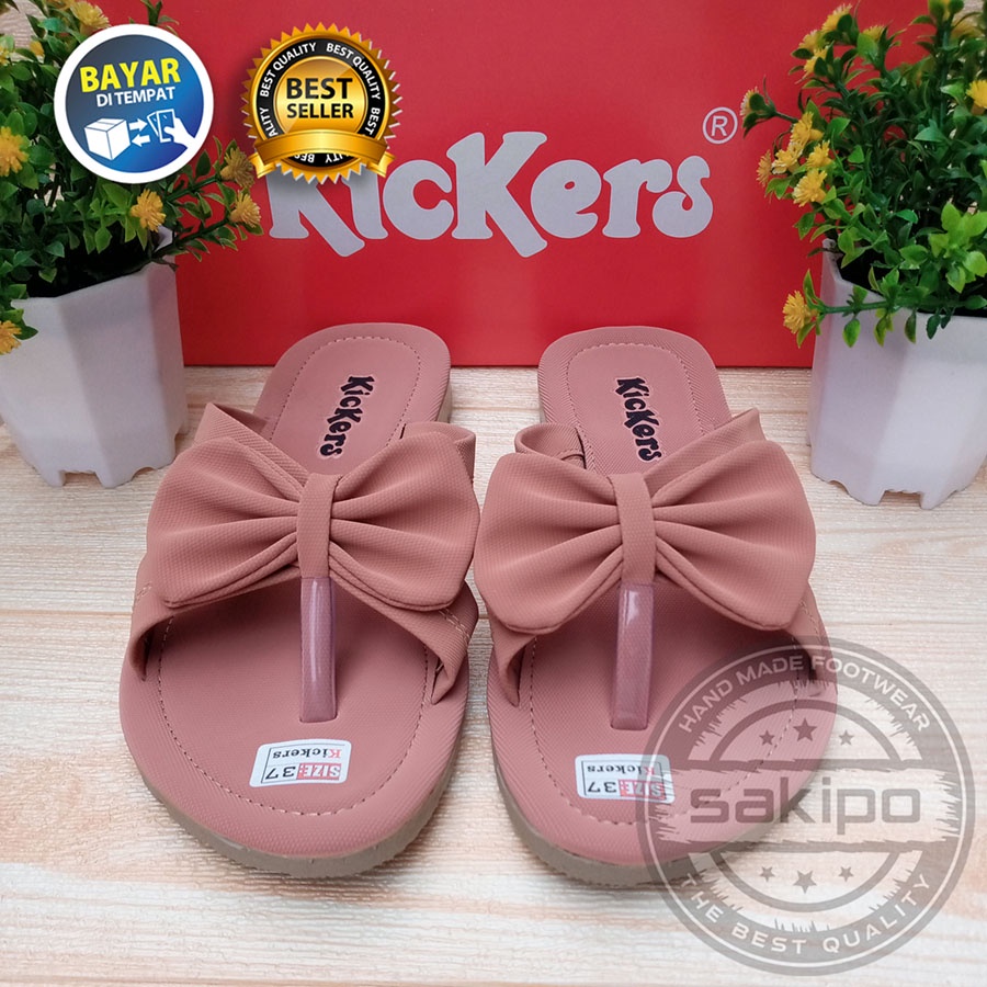 PROMO 3.3 FASHION SALE !! SANDAL WANITA DEWASA JEPIT PITA SALEM RINGAN NYAMAN DIPAKAI / SANDAL WEDGES JAPIT PITA SALEM / SAKIPO