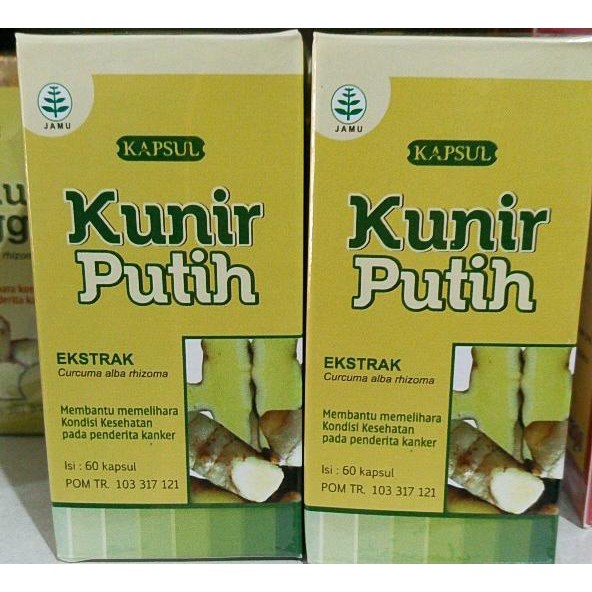 Kapsul Kunir Putih Tazakka