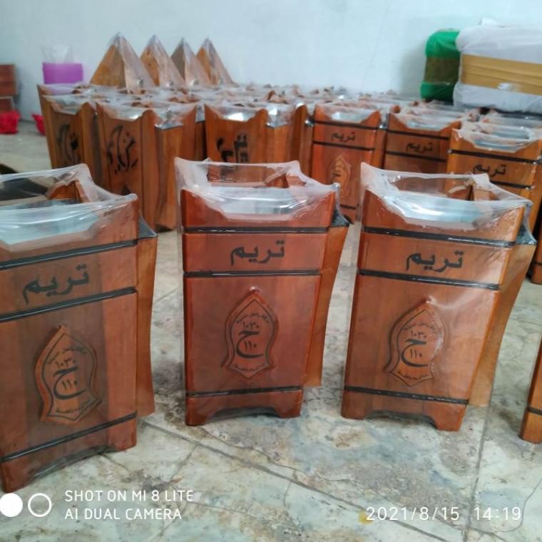 [SKU : TNQJL] INCENSE BURNER PRAPEN MABKHARA TAREEM TARIM TEROMPAH DARKAH AHBABUL MUSTHOFA BUATAN BA