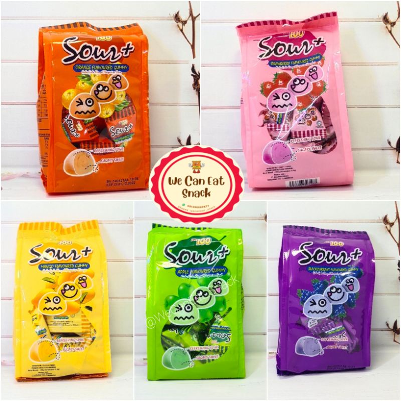 

Permen Asam Lot 100 Sour + Aneka Rasa Buah Import Candy