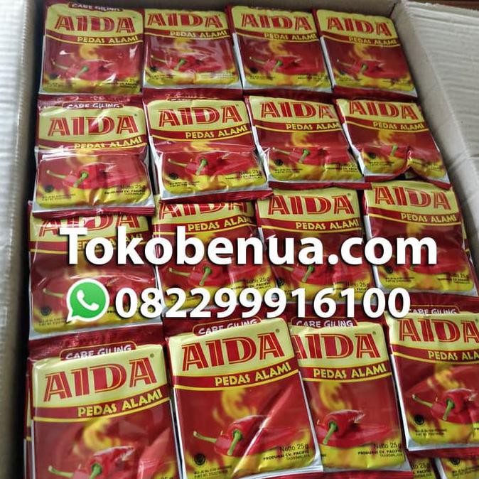 

BERKUALITAS! Cabai giling cabe bubuk Aida 25 gr serenceng 10 pcs