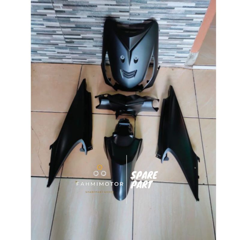 Cover Full Body Halus Beat karbu Hitam Doff