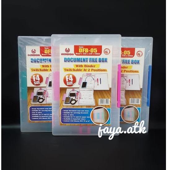 

FLE MAP PLASTIK DOKUMEN TENTENG FOLIO F4 FILE CASE DOCUMENT FILE BOX DFB-005 HARD CASE PLASTIK TEBAL⁑ (Ready)Best seller ➾