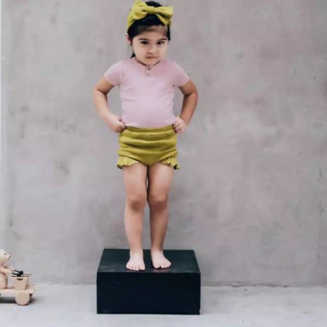 Bohopanna - Bohobaby Bloomer Ruffle Rib