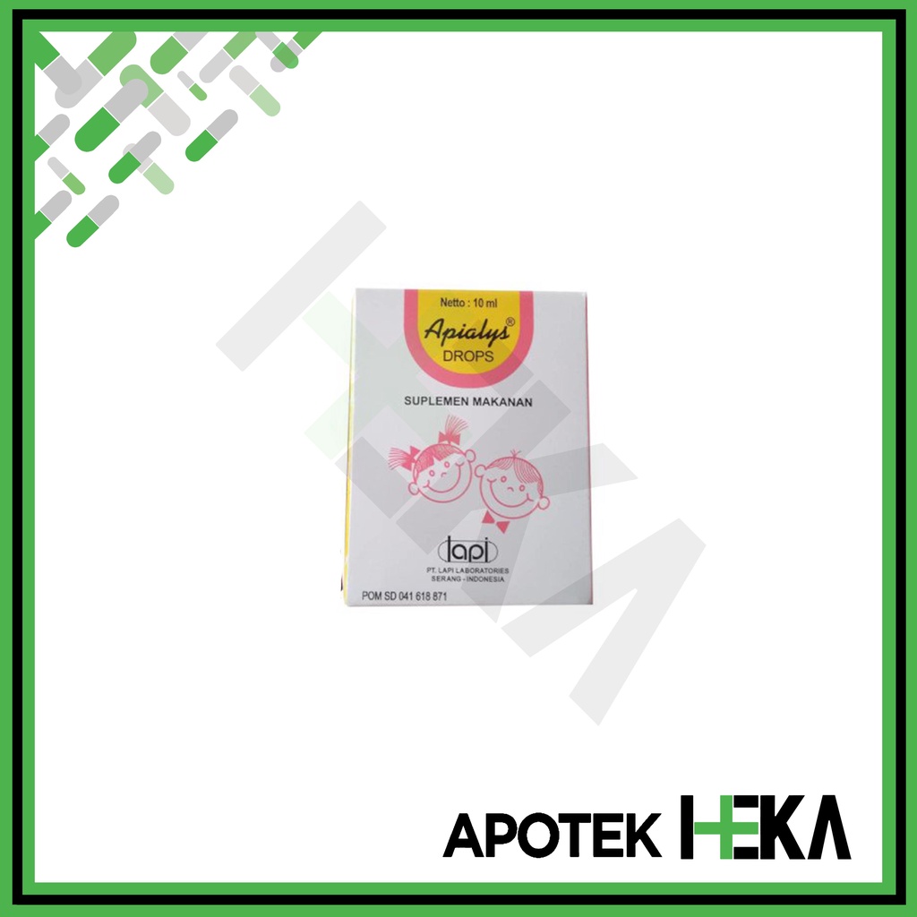 Apialys Drops 10 ml Suplemen Vitamin Bayi (SEMARANG)