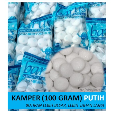 PROMO KAMPER LEMARI / KAMPER BARUS BUTIRAN BESAR / KAMPER BARUS 100 GRAM / KAPUR BARUS /  PENGHARUM RUANGAN